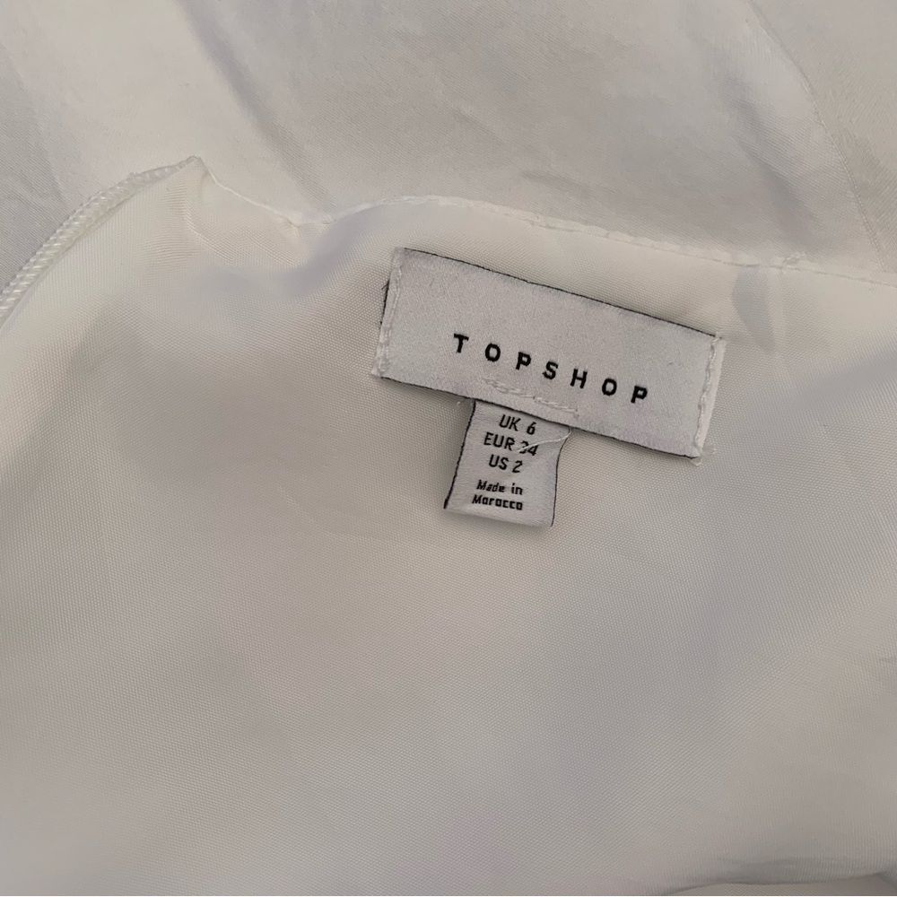TOPSHOP White Mini Skirt - Picture 5 of 5